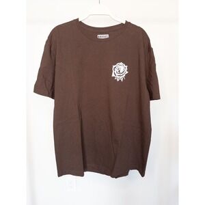 Boxset Mens Brown Show Some Love Skull Rose Graphic T-Shirt XL